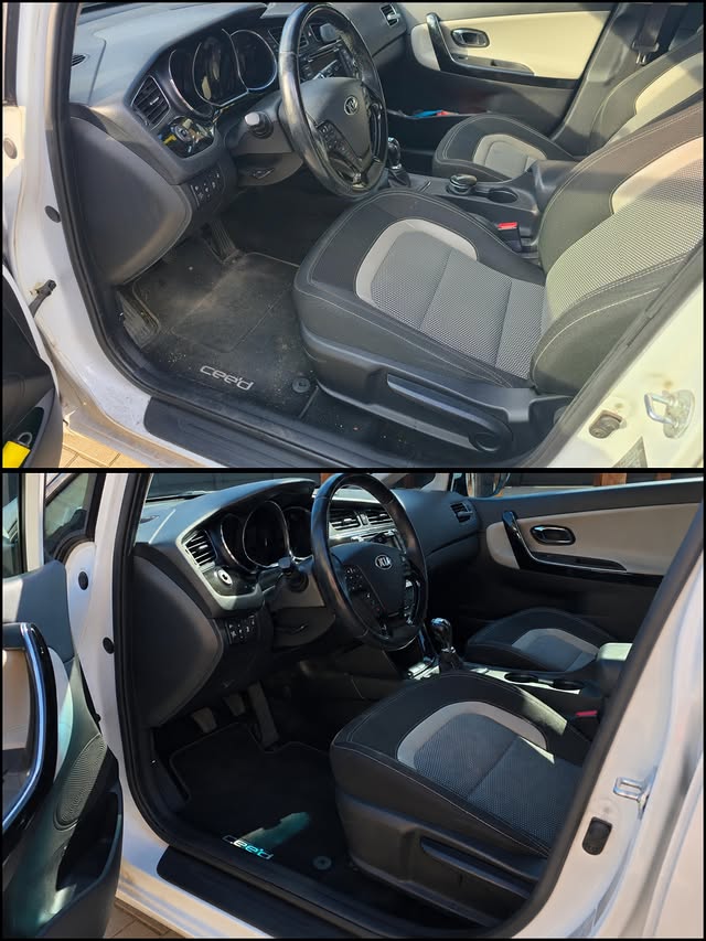 KIA Ceed Vorher und Nachher Collage 4
