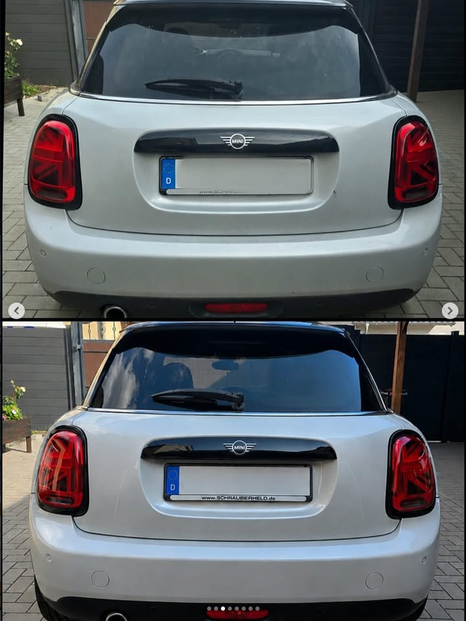 MINI Vorher und Nachher Collage 3