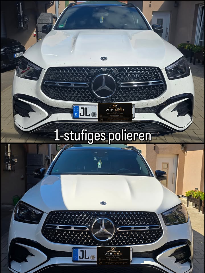 Mercedes Vorher und Nachher Collage 2
